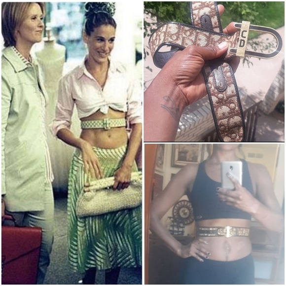 Dior Accessories - SOLD❤DIOR MONOGRAMMED BELT
